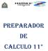PREPARADOR DE CALCULO 11