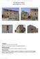 Catàleg de masies i cases rurals del terme municipal de Montgai (2005) Fitxa Identificativa M1 (MA04) Masia del Marxant data :08/06/05