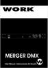 PUSH. Power MERGER DMX. User Manual / Instrucciones de Usuario