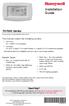 Installation Guide. TH7000 Series. Need Help? This manual covers the following models. System Types