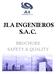 JLA INGENIEROS S.A.C. BROCHURE SAFETY & QUALITY