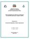 República Dominicana Presidencia de la República Ministerio de Administración Pública. Informe Diagnóstico de la Estructura Organizativa