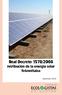 Real Decreto 1578/2008 retribución de la energía solar fotovoltaica. Septiembre Informe de