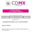 Órgano de Difusión del Gobierno de la Ciudad de México. VIGÉSIMA ÉPOCA 17 DE MARZO DE 2017 No. 30 Bis Í N D I C E