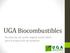 UGA Biocombustibles. Recolección de aceite vegetal usado (AVU) para la producción de biodiesel.