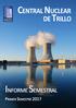 Central Nuclear de Trillo Informe Semestral primer semestre 2017