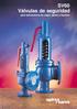 SV60 Válvulas de seguridad. para aplicaciones de vapor, gases y líquidos
