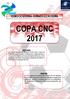 CONVOCATORIA TORNEO CLAUSURA COPA CNC 2017