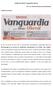 Análisis del diario Vanguardia Liberal