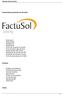 Características generales de FactuSol