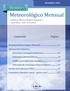 Diciembre Boletín Diciembre Meteorológico 2016 Mensual. Resumen Meteorológico diciembre 2016