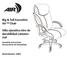 Big & Tall Executive Air Chair. Silla ejecutiva Aire de durabilidad commercial. Assembly Instructions Instrucciones de Ensamblaje. Model/Modelo: 43809