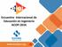 Encuentro Internacional de Educación en Ingeniería ACOFI 2016