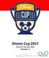 Disney Cup 2017 Del 8 al 17 de Julio, 2016 Orlando, FL