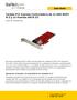 Tarjeta PCI Express Controladora de 2x SSD NGFF M.2 y 2x Puertos SATA III