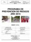 PROGRAMA DE PREVENCION DE RIESGOS AÑO 2015