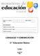 3.º Educación Básica