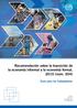 Recomendación sobre la transición de la economía informal a la economía formal, 2015 (núm. 204) Guía para los trabajadores