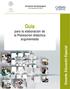 Evaluación del Desempeño Ciclo Escolar Guía para la elaboración de la Planeación didáctica argumentada