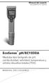 EcoSense ph/ec1030a. Medidor tipo bolígrafo de ph, conductividad, salinidad, temperatura y sólidos disueltos totales (TDS) MANUAL DEL USUARIO