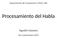 Procesamiento del Habla
