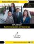 DIPLOMADO Administración en Compras