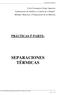 SEPARACIONES TÉRMICAS