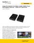 Juego Kit Extensor de Video y Audio HDMI IP por Red Gigabit Ethernet - Cable UTP Cat6 RJ45