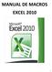 MANUAL DE MACROS EXCEL 2010