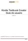 Kindle Textbook Creator Guía de usuario