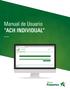 Manual de Usuario ACH INDIVIDUAL