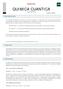 ASIGNATURA: QUIMICA CUANTICA