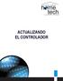 ACTUALIZANDO EL CONTROLADOR