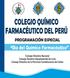 COLEGIO QUÍMICO FARMACÉUTICO DEL PERÚ. Día del Químico Farmacéutico PROGRAMACIÓN ESPECIAL