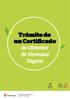 Trámite de Un Certificado de Obtentor de Variedad Vegetal