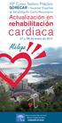 cardiaca Málaga rehabilitación Actualización en 10º Curso Teórico Práctico SORECAR Sociedad Española de Rehabilitación Cardio-Respiratoria