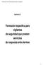 Formación específica para vigilantes de seguridad que presten servicios de respuesta ante alarmas