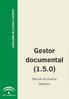 Gestor documental (1.5.0) Manual de Usuario Genérico