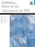 Material de laboratorio en PFA