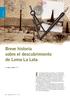 Breve historia sobre el descubrimiento de Loma La Lata
