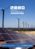 ENERGÍAS RENOVABLES EN ARGENTINA. Informe a Diciembre de 2016