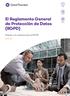 El Reglamento General de Protección de Datos (RGPD)