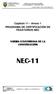 Capítulo 11 Anexo 1 PROGRAMA DE CERTIFICACIÓN DE FEDATARIOS NEC NORMA ECUATORIANA DE LA CONSTRUCCIÓN