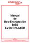 Manual de Des-Encriptación BISS EVENT PLAYER