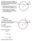 A r SOLUCION. v M. a) Circunferencia fija. Movimiento sobre la circunferencia