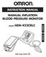 MANUAL INFLATION BLOOD PRESSURE MONITOR