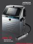 Serie UX Impresora de inyección de tinta. Equipos Industriales Hitachi Folleto de Producto
