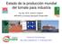 Estado de la producción mundial del tomate para industria