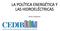 LA POLÍTICA ENERGÉTICA Y LAS HIDROELÉCTRICAS. Oscar Campanini
