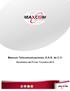 Maxcom Telecomunicaciones, S.A.B. de C.V.